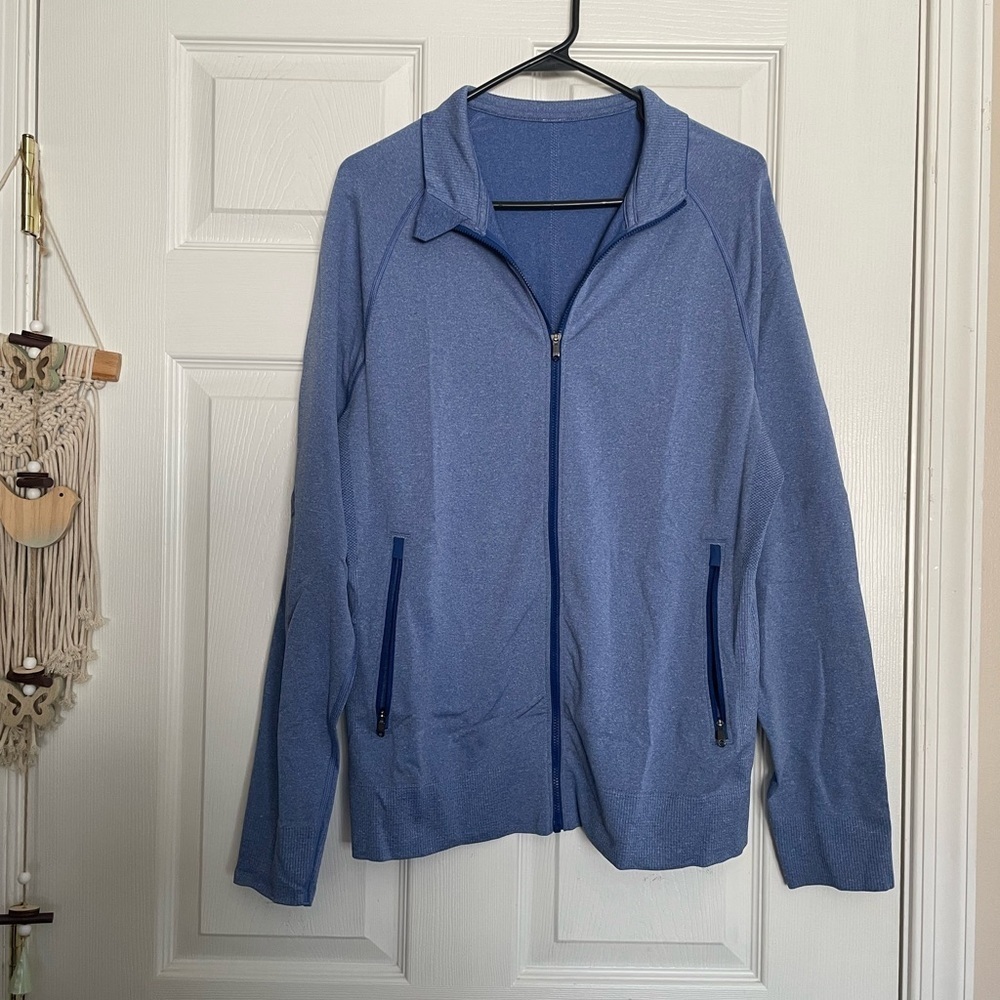 Men’s Lululemon Blue Zip Up Jacket size Medium